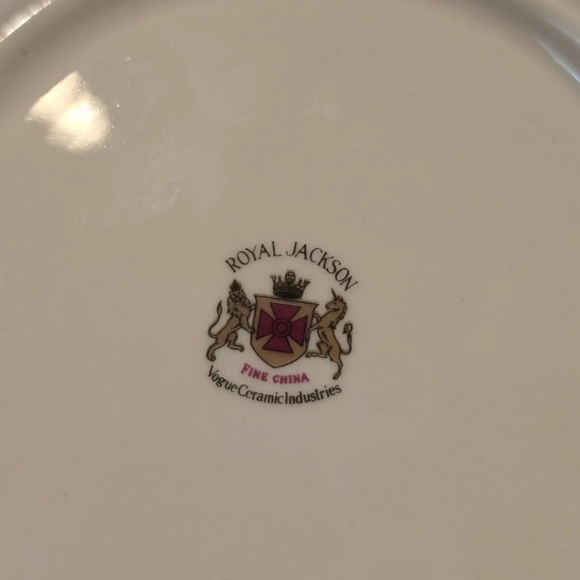 Vintage royal jackson autumn bread plates set of 2 - Picture 5 of 5